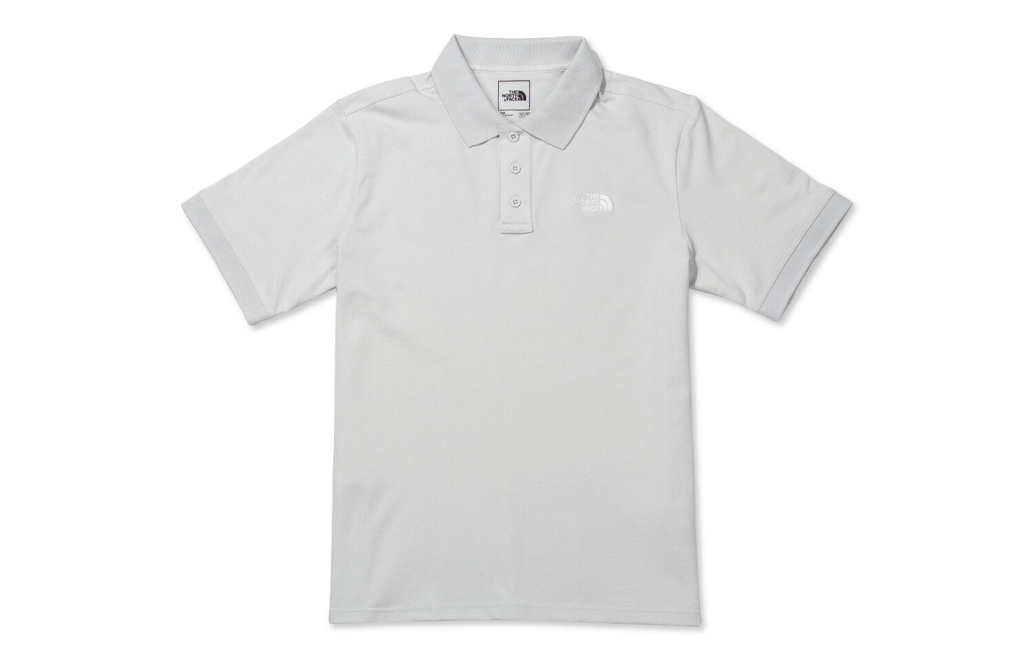 Рубашка поло мужская цвета слоновой кости The North Face, белый 
Рубашка поло мужская цвета слоновой кости The North Face, белый