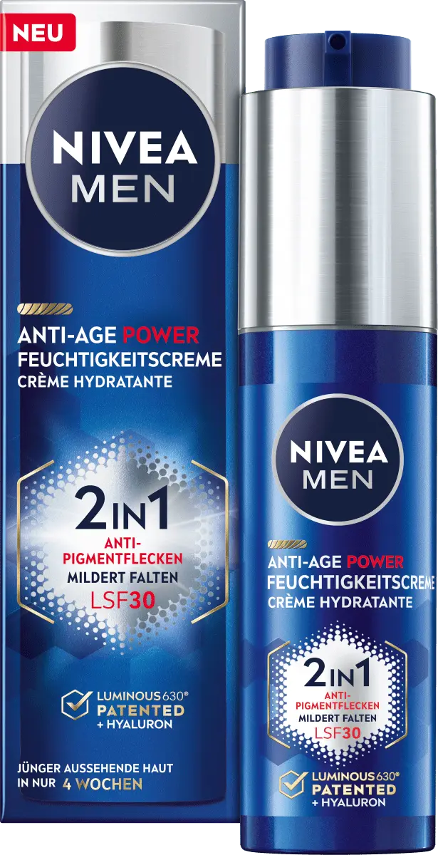 Anti Age Luminous Feuchtigkeitscreme Power Anti LSF 30 500мл NIVEA
Anti Age Luminous Feuchtigkeitscreme Power Anti LSF 30 500мл NIVEA
