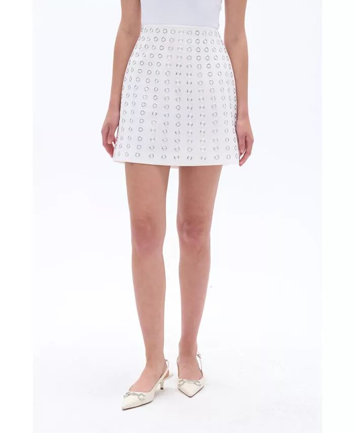 Женская мини-юбка с люверсами NOCTURNE, коричневый/бежевый
Женская мини-юбка с люверсами NOCTURNE, коричневый/бежевый