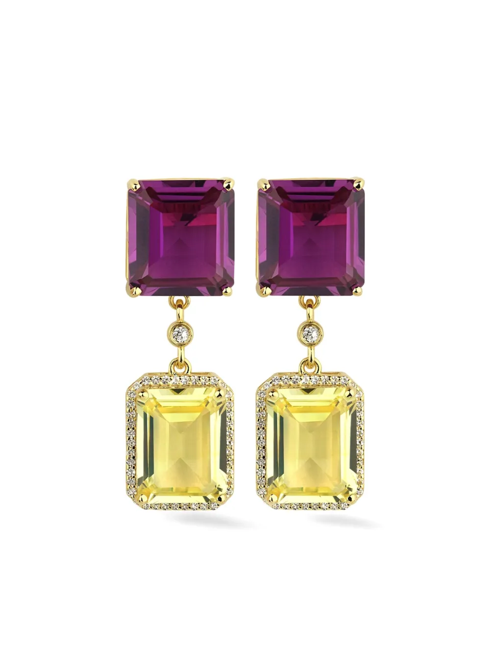 Серьги Daiquiri из желтого золота с сапфирами и бриллиантами Lark & Berry, фиолетовый
Серьги Daiquiri из желтого золота с сапфирами и бриллиантами Lark & Berry, фиолетовый