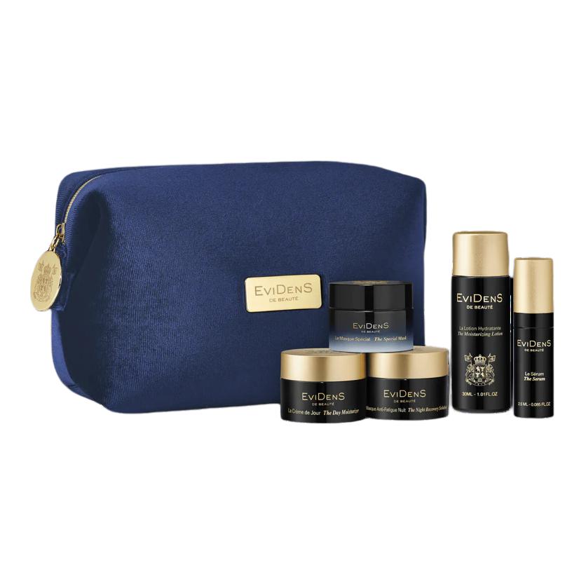 Набор образцов средств для глубокого увлажнения кожи, увлажняет и питает, комплект из шести предметов Evidens
Набор образцов средств для глубокого увлажнения кожи, увлажняет и питает, комплект из шести предметов Evidens