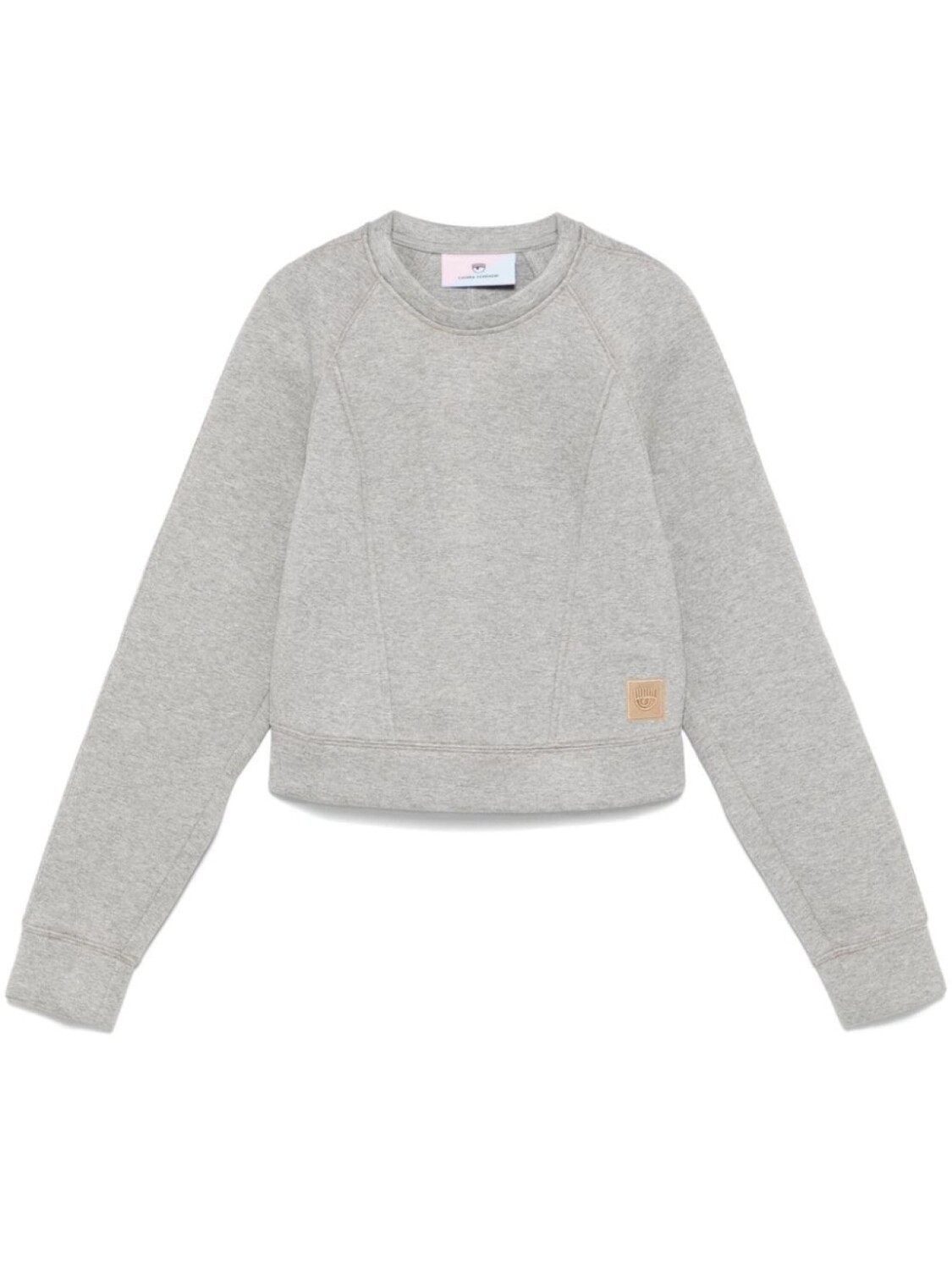 Chiara Ferragni свитер с логотипом, серый
Chiara Ferragni свитер с логотипом, серый