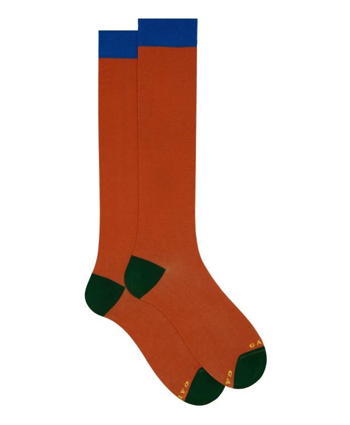 Мужские длинные однотонные оранжевые хлопковые носки Gallo, мультиколор
Мужские длинные однотонные оранжевые хлопковые носки Gallo, мультиколор