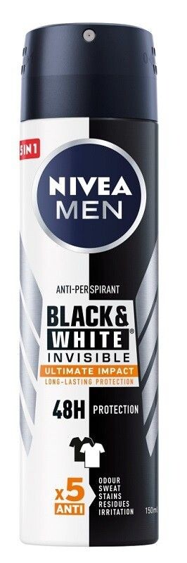 Nivea Deo Ultimate Impact антиперспирант для мужчин, 150 ml
Nivea Deo Ultimate Impact антиперспирант для мужчин, 150 ml