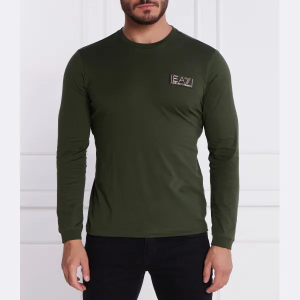 Классический крой с длинным рукавом Ea7, хаки
Классический крой с длинным рукавом Ea7, хаки