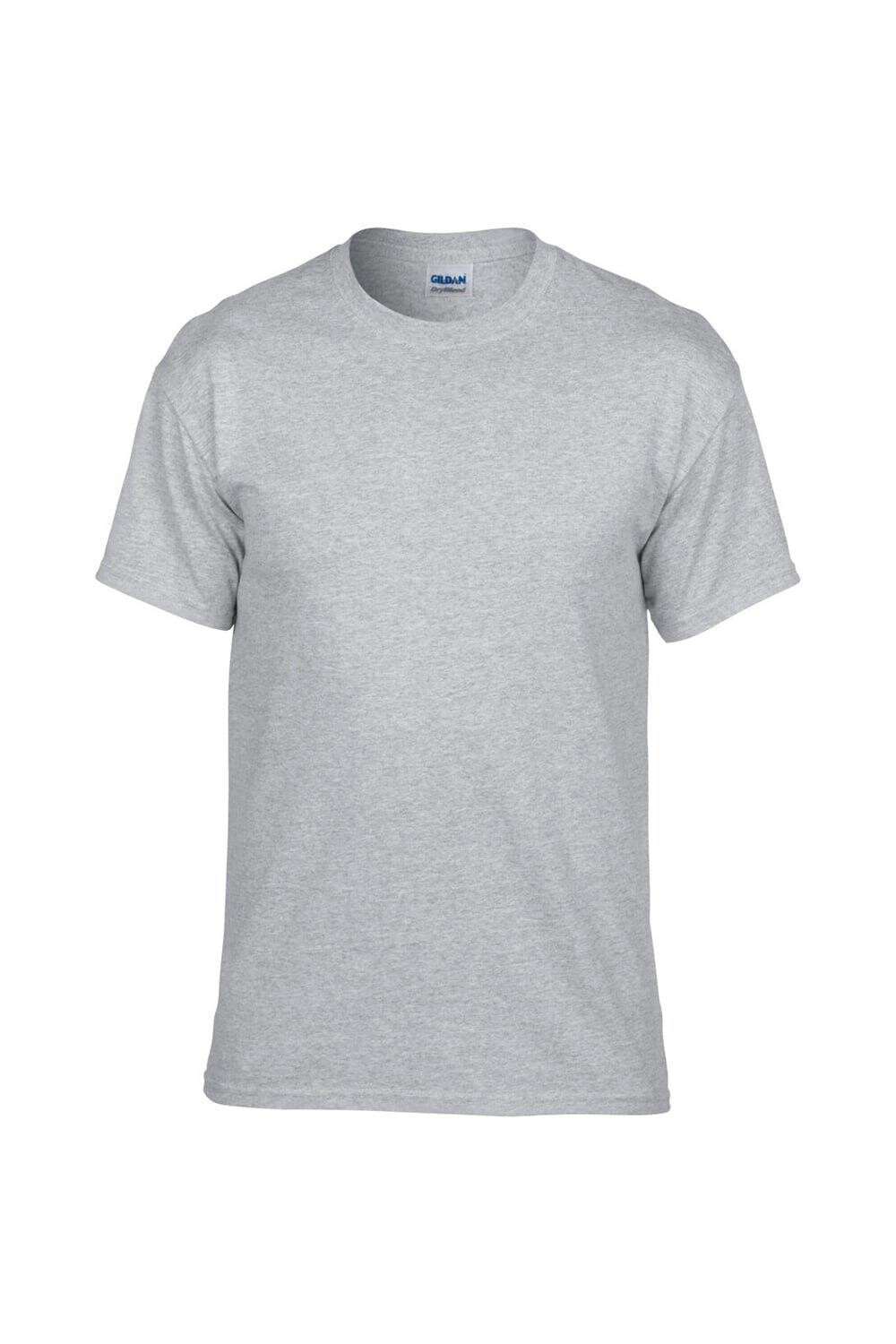 Футболка DryBlend с короткими рукавами для взрослых Gildan, серый
Футболка DryBlend с короткими рукавами для взрослых Gildan, серый