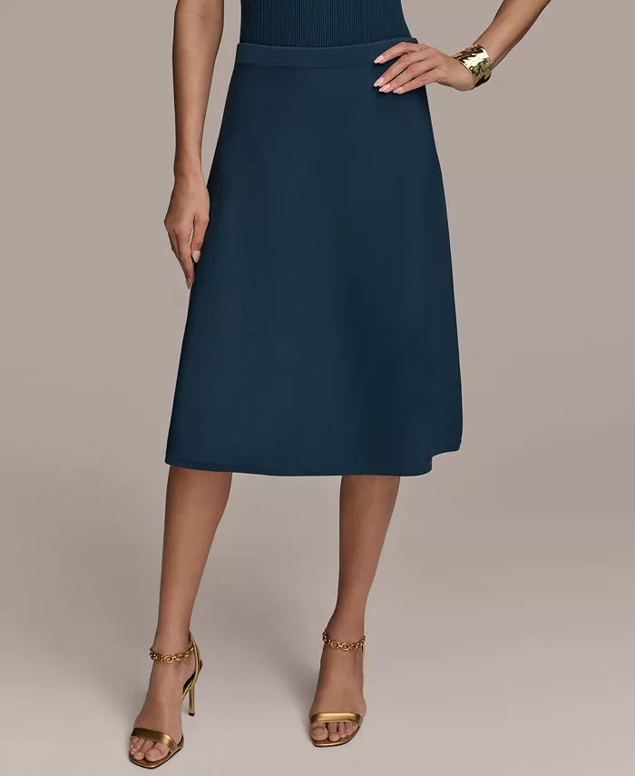 Женская вязаная юбка-миди Sweater Knit Donna Karan New York, синий
Женская вязаная юбка-миди Sweater Knit Donna Karan New York, синий