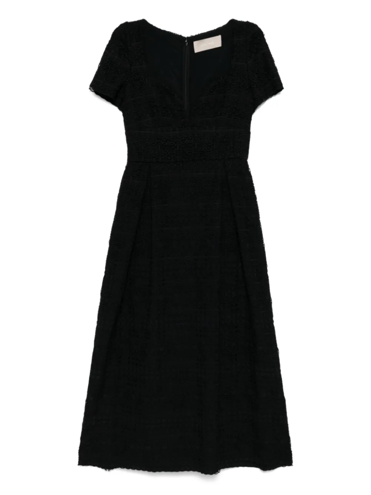 Elie Saab платье миди в технике макраме, черный
Elie Saab платье миди в технике макраме, черный