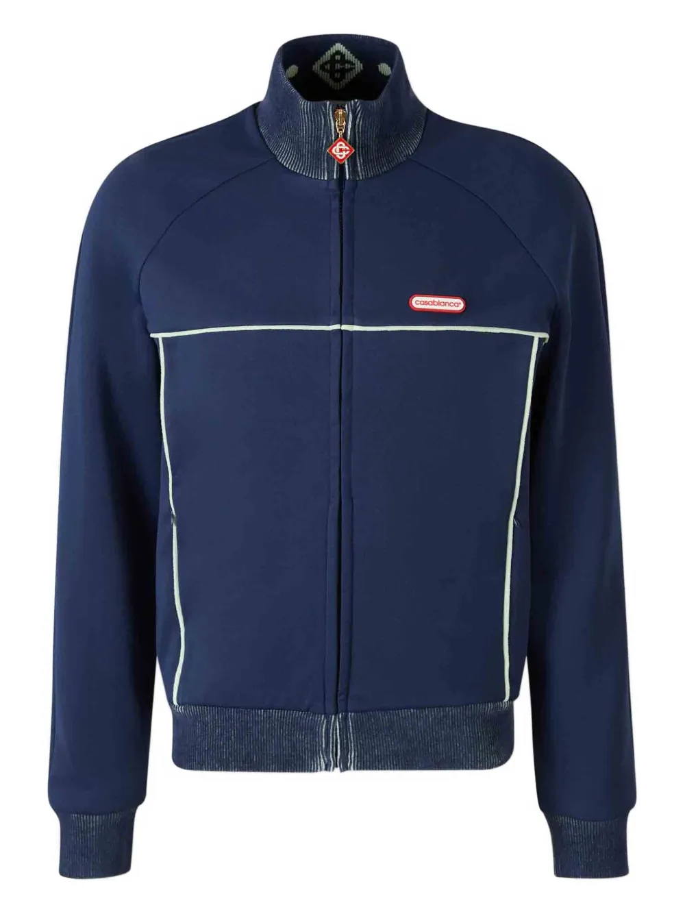 Толстовка на молнии с высоким воротником Casablanca, синий
Толстовка на молнии с высоким воротником Casablanca, синий