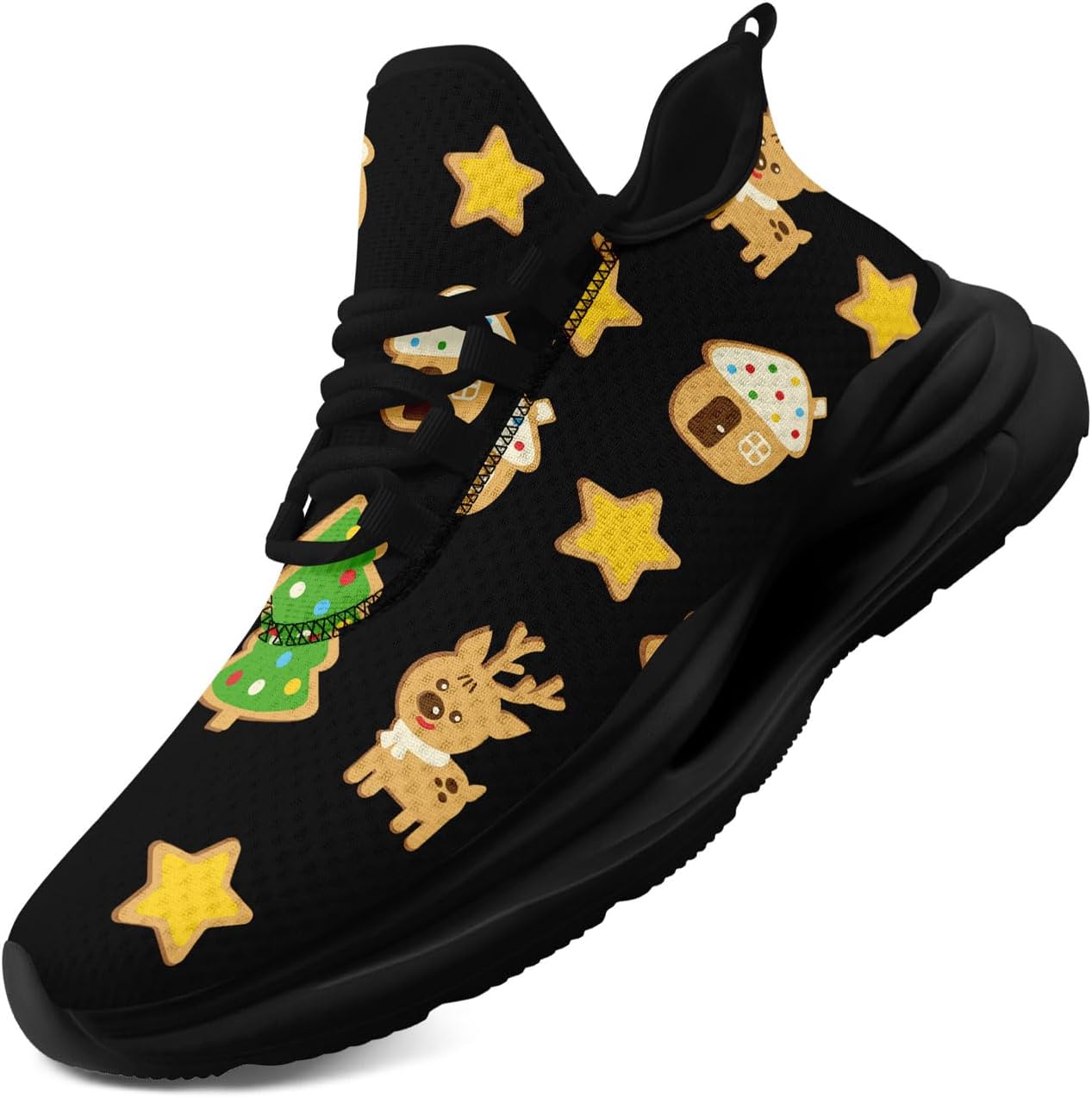 Легкие кроссовки AWSOLE для бега на Рождество для мужчин и женщин с дышащей сеткой, спортивные и ходовые тренеры, черный/зеленый/желтый/коричневый
Легкие кроссовки AWSOLE для бега на Рождество для мужчин и женщин с дышащей сеткой, спортивные и ходовые тренеры, черный/зеленый/желтый/коричневый