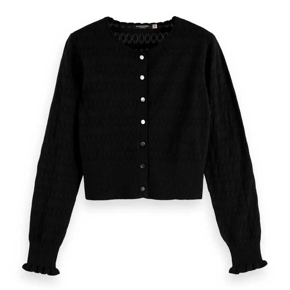 Кардиган Scotch & Soda 179649, черный
Кардиган Scotch & Soda 179649, черный