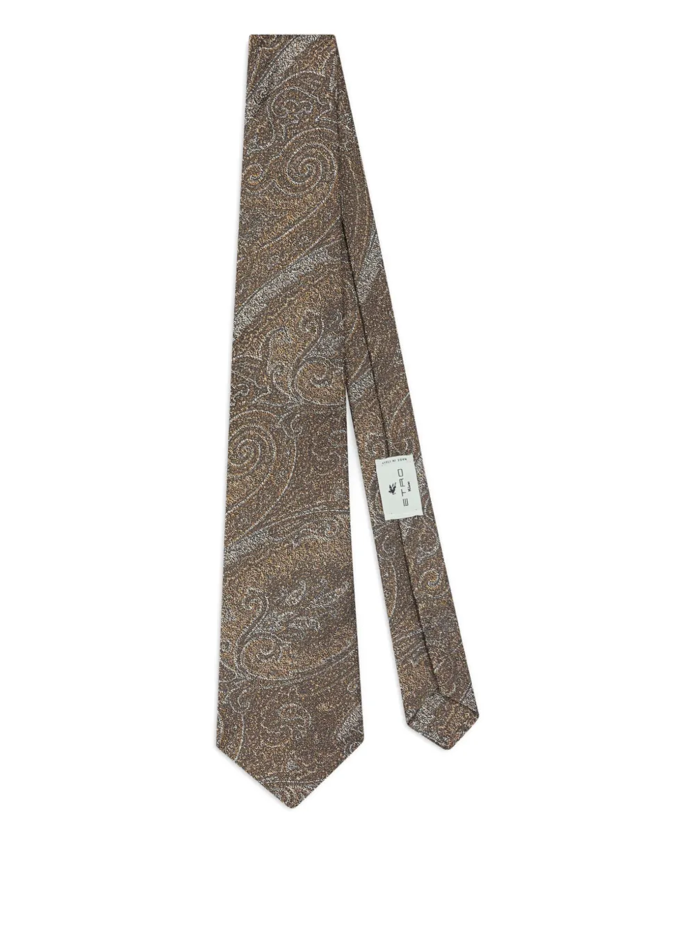 Жаккардовый галстук Etro, коричневый
Жаккардовый галстук Etro, коричневый