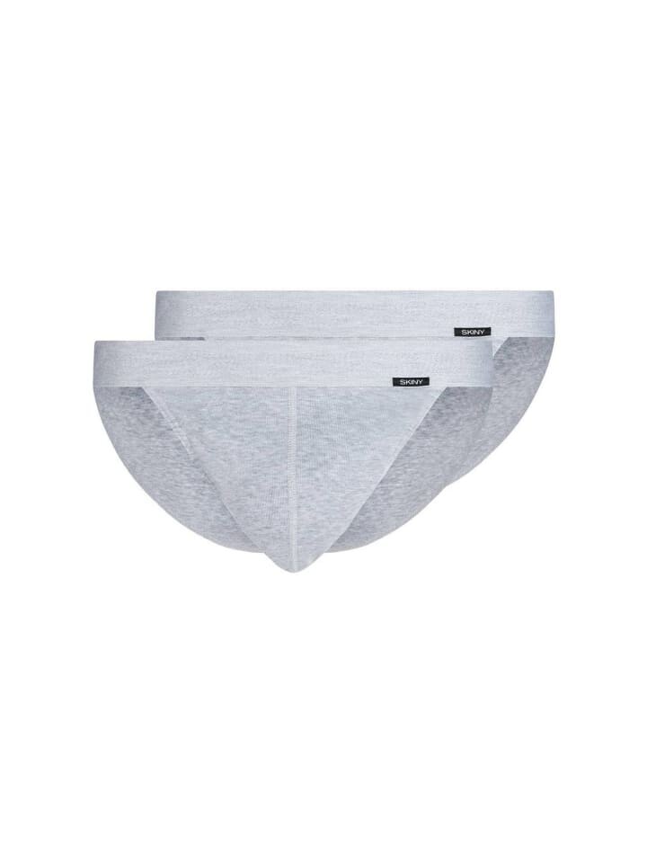 Трусы Skiny Slip 2er Pack, серый 
Трусы Skiny Slip 2er Pack, серый