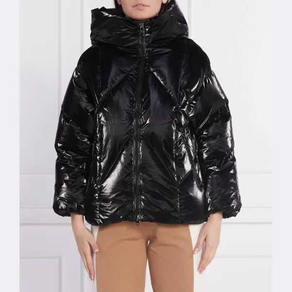 Пуховик Muriel стандартного кроя Hetrego, черный 
Пуховик Muriel стандартного кроя Hetrego, черный