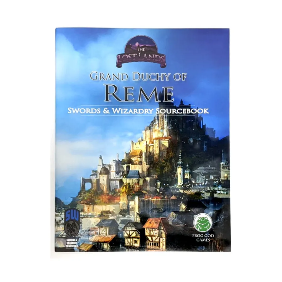 Модуль Grand Duchy of Reme - Sourcebook (Swords & Wizardry), Lost Lands (Swords & Wizardry)
Модуль Grand Duchy of Reme - Sourcebook (Swords & Wizardry), Lost Lands (Swords & Wizardry)