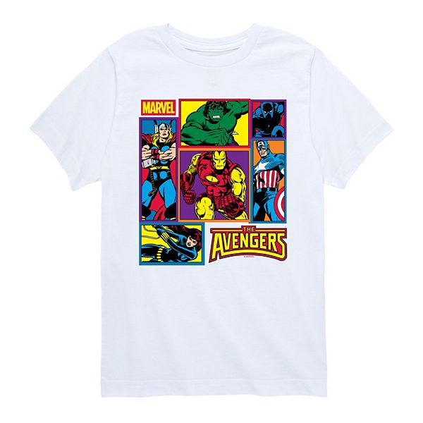 Футболка с принтом The Avengers для мальчиков 8-20 Marvel, White
Футболка с принтом The Avengers для мальчиков 8-20 Marvel, White