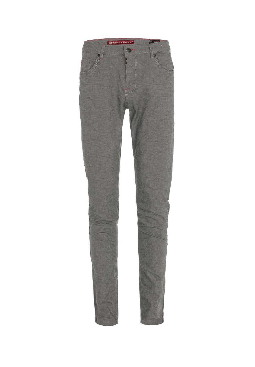 Тканевые брюки модного прямого кроя CIPO & BAXX, серый
Тканевые брюки модного прямого кроя CIPO & BAXX, серый