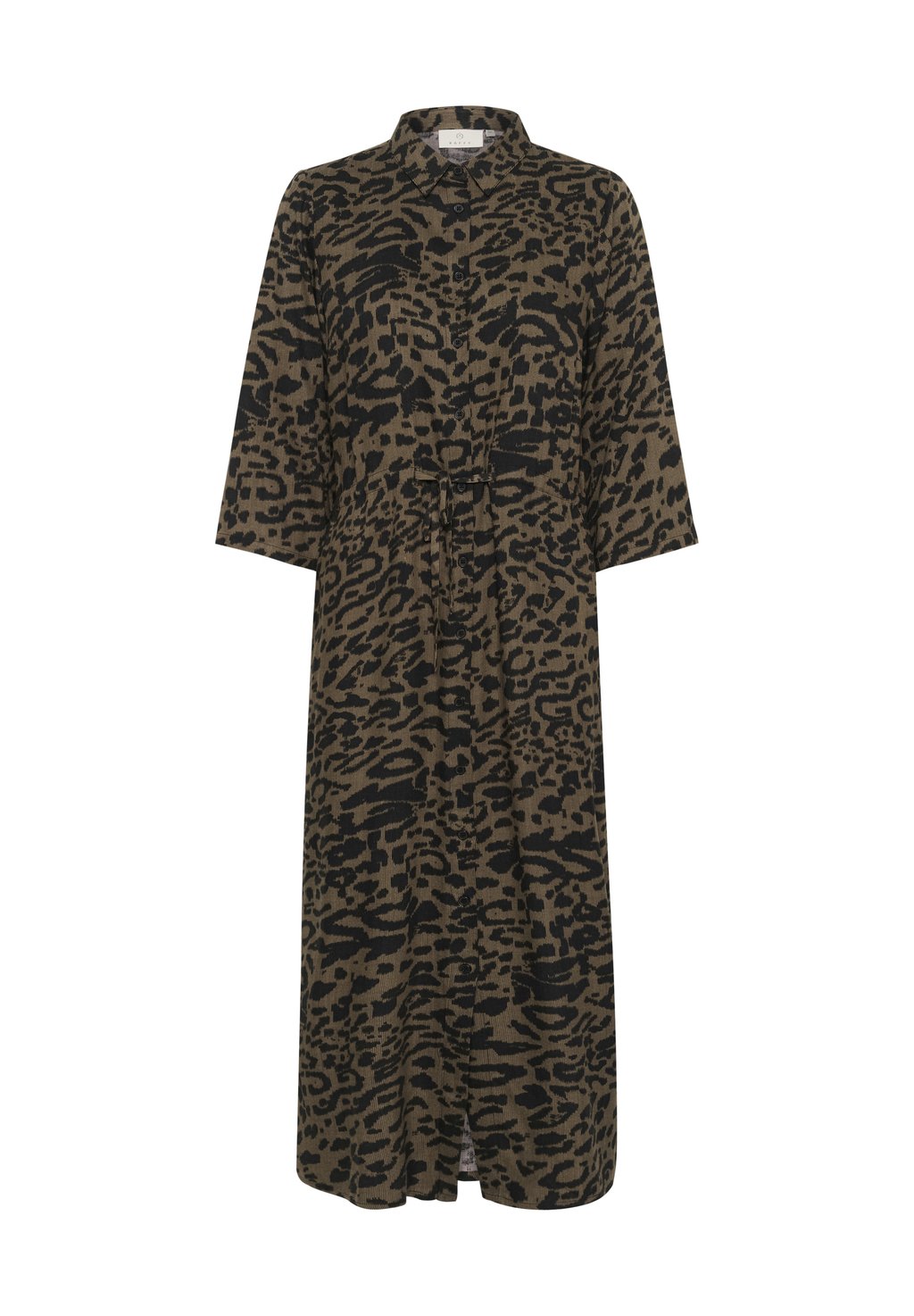 Платье-рубашка Kaffe, коричневый 
Платье-рубашка Kaffe, коричневый