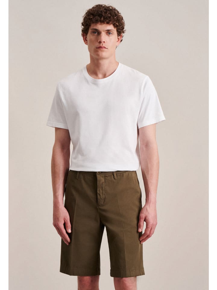 Тканевые брюки Seidensticker, зеленый
Тканевые брюки Seidensticker, зеленый