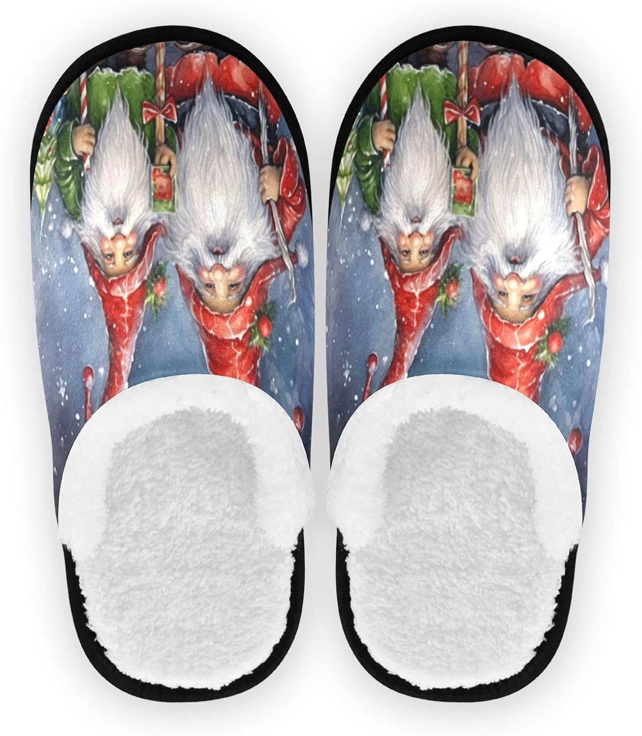Тапочки для женщин и мужчин UMIRIKO Gnome Dwarfs Рождественские зимние домашние, моющиеся, с противоскользящей подошвой, с сумкой для хранения для путешествий и спа 20847408
Тапочки для женщин и мужчин UMIRIKO Gnome Dwarfs Рождественские зимние домашние, моющиеся, с противоскользящей подошвой, с сумкой для хранения для путешествий и спа 20847408