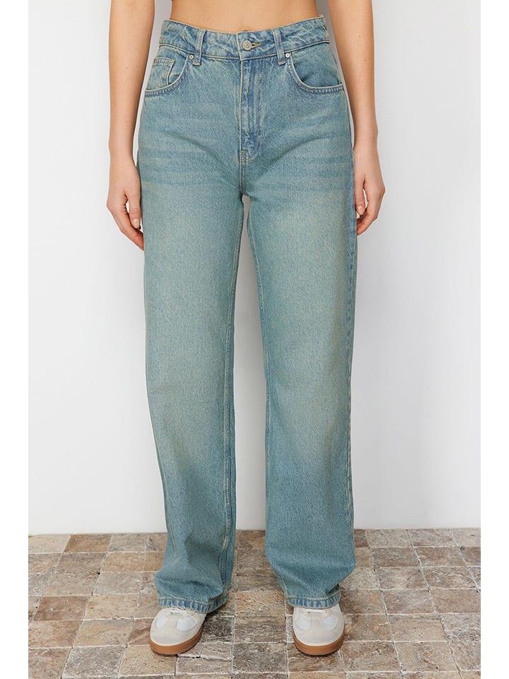 Джинсы trendyol, светло-синий
Джинсы trendyol, светло-синий