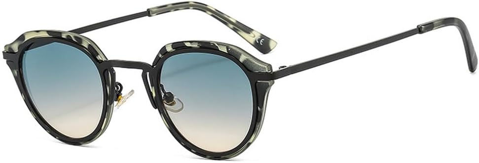 Популярные модные овальные женские солнцезащитные очки в стиле ретро, конфетные оттенки, защита от УФ-излучения UV400; мужские круглые солнцезащитные очки с леопардовым градиентом TKKTLLT, Green Tea
Популярные модные овальные женские солнцезащитные очки в стиле ретро, конфетные оттенки, защита от УФ-излучения UV400; мужские круглые солнцезащитные очки с леопардовым градиентом TKKTLLT, Green Tea