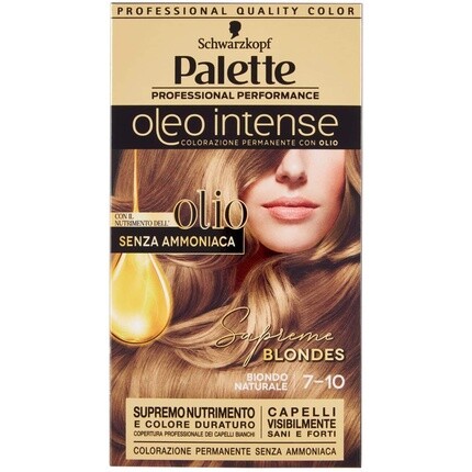 Palette Oleo Intense Стойкая краска для волос с 7-10 натуральными светлыми маслами, Testanera
Palette Oleo Intense Стойкая краска для волос с 7-10 натуральными светлыми маслами, Testanera