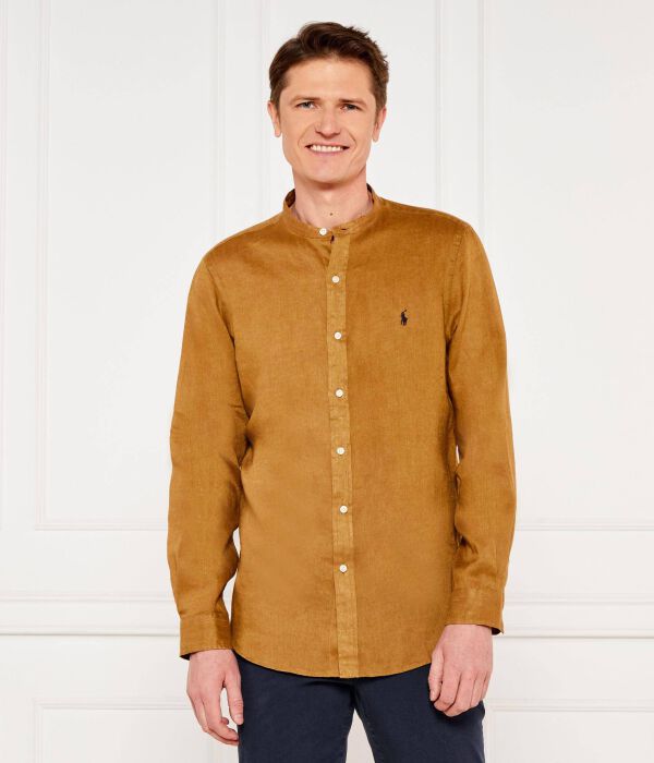 Льняная рубашка Slim fit Polo Ralph Lauren, зеленый
Льняная рубашка Slim fit Polo Ralph Lauren, зеленый