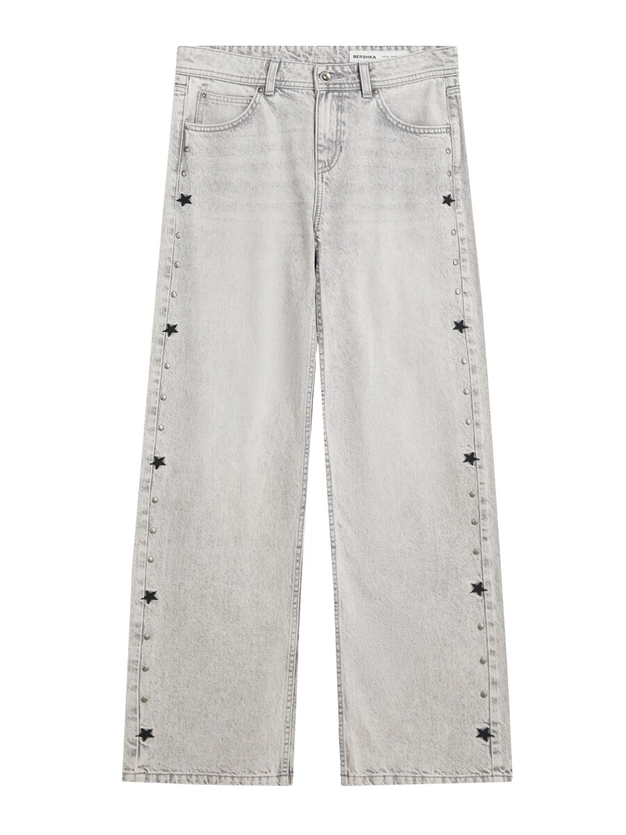Мешковатые джинсы Bershka, Light grey
Мешковатые джинсы Bershka, Light grey