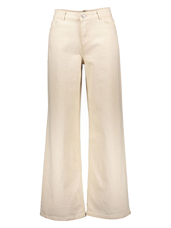 Джинсы Pieces, кремовый 
Джинсы Pieces, кремовый