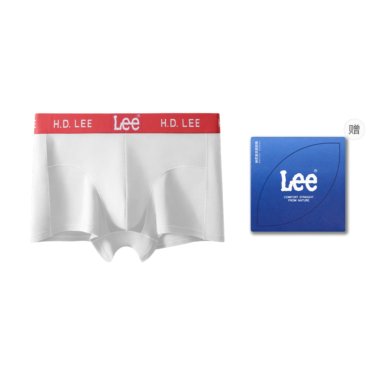 Мужские трусы 2 штуки в подарочной упаковке Lee, белый
Мужские трусы 2 штуки в подарочной упаковке Lee, белый