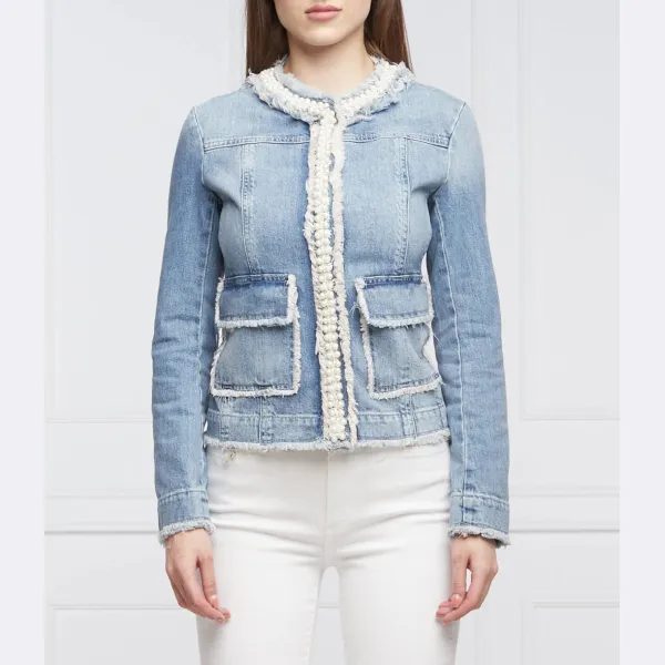 Джинсовая куртка классического кроя Liu Jo, синий
Джинсовая куртка классического кроя Liu Jo, синий