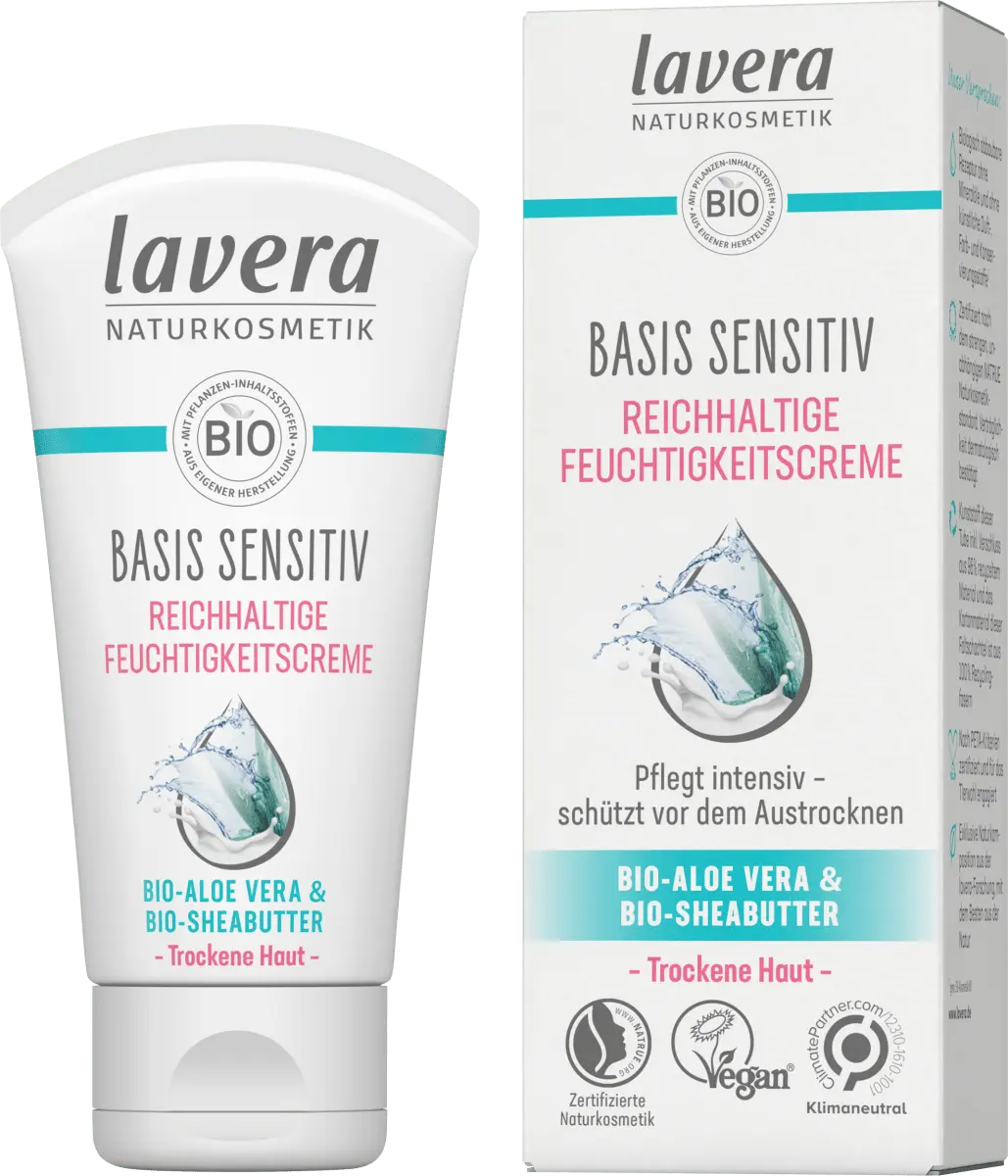 Крем-основа для чувствительной и сухой кожи 50 мл. lavera
Крем-основа для чувствительной и сухой кожи 50 мл. lavera