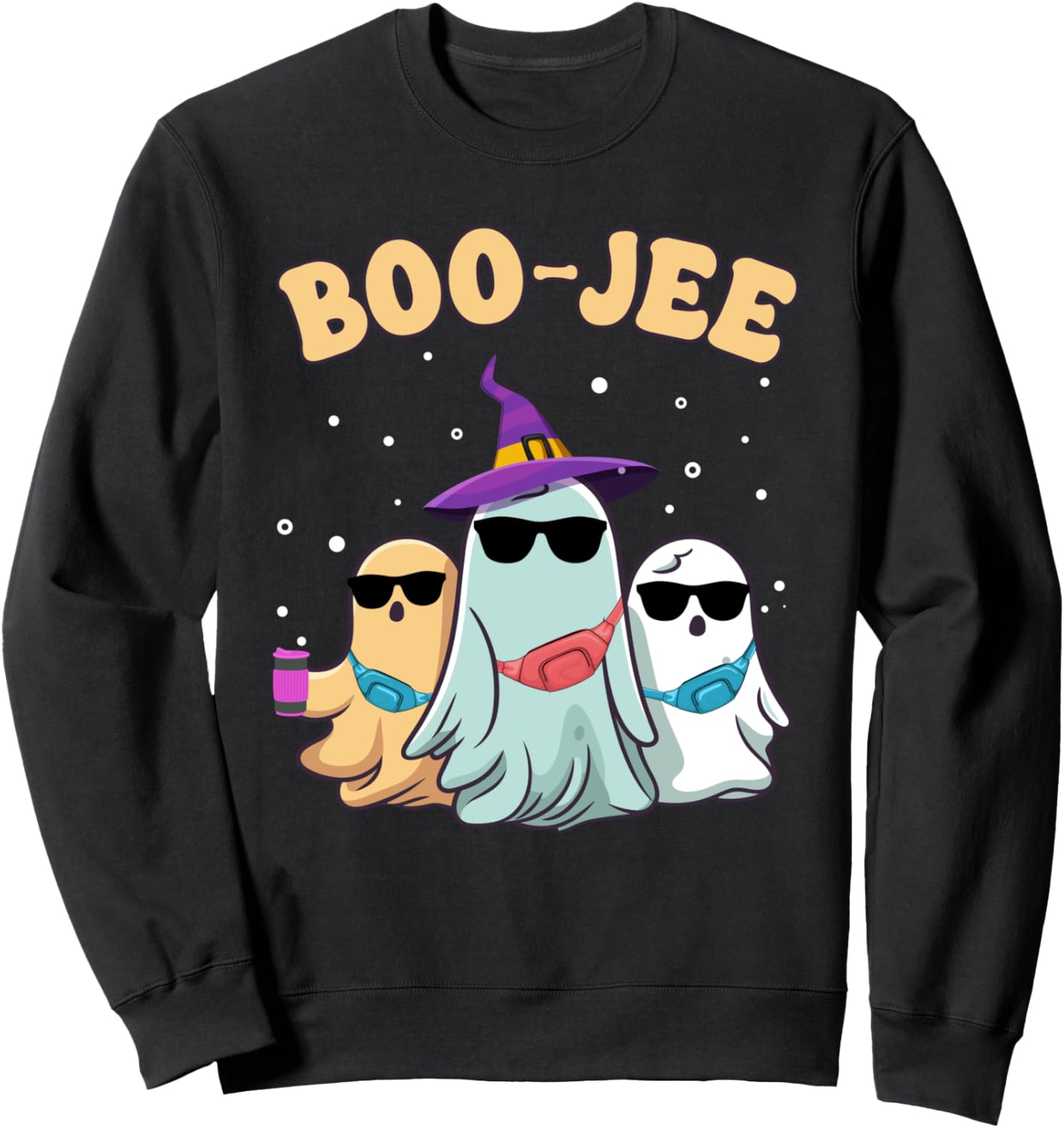 Милый костюм призрака для Хэллоуина, толстовка для жуткого сезона Funny Ghost Halloween Boo-Jee Boujee Apparel, черный
Милый костюм призрака для Хэллоуина, толстовка для жуткого сезона Funny Ghost Halloween Boo-Jee Boujee Apparel, черный