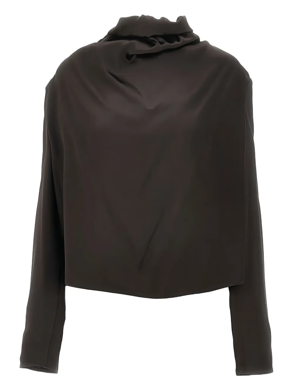 Блузка с оборками Armarium, коричневый
Блузка с оборками Armarium, коричневый