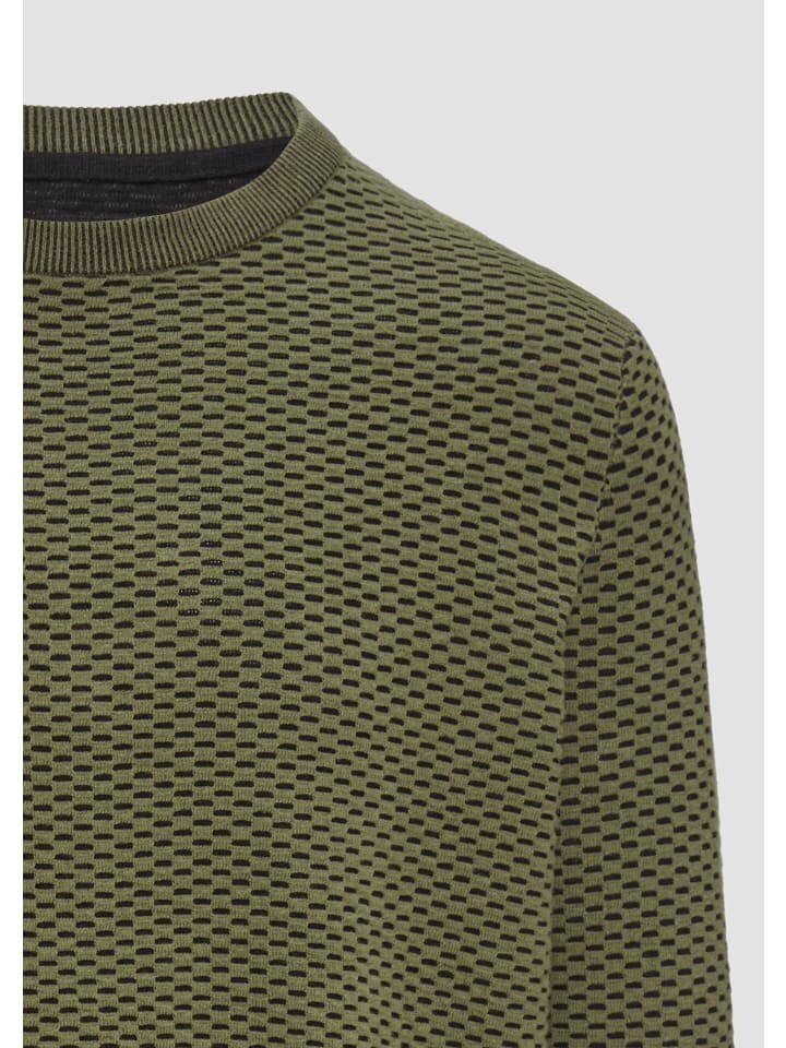 Пуловер QS Strickpullover langarm, оливковый
Пуловер QS Strickpullover langarm, оливковый