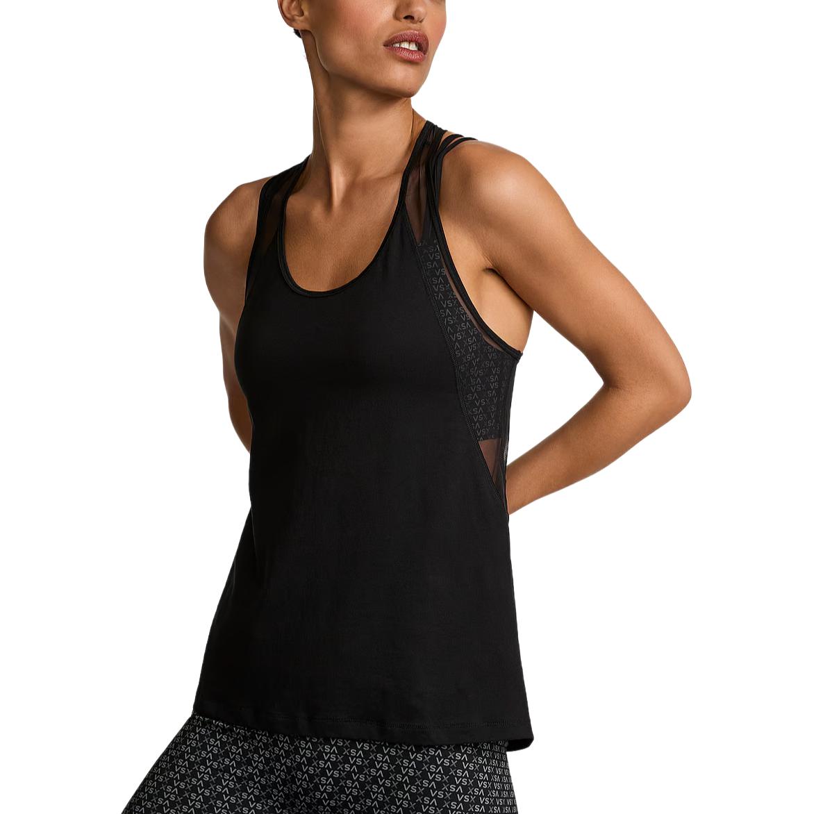 Victoria's Secret Женский черный топ Tank Top
Victoria's Secret Женский черный топ Tank Top