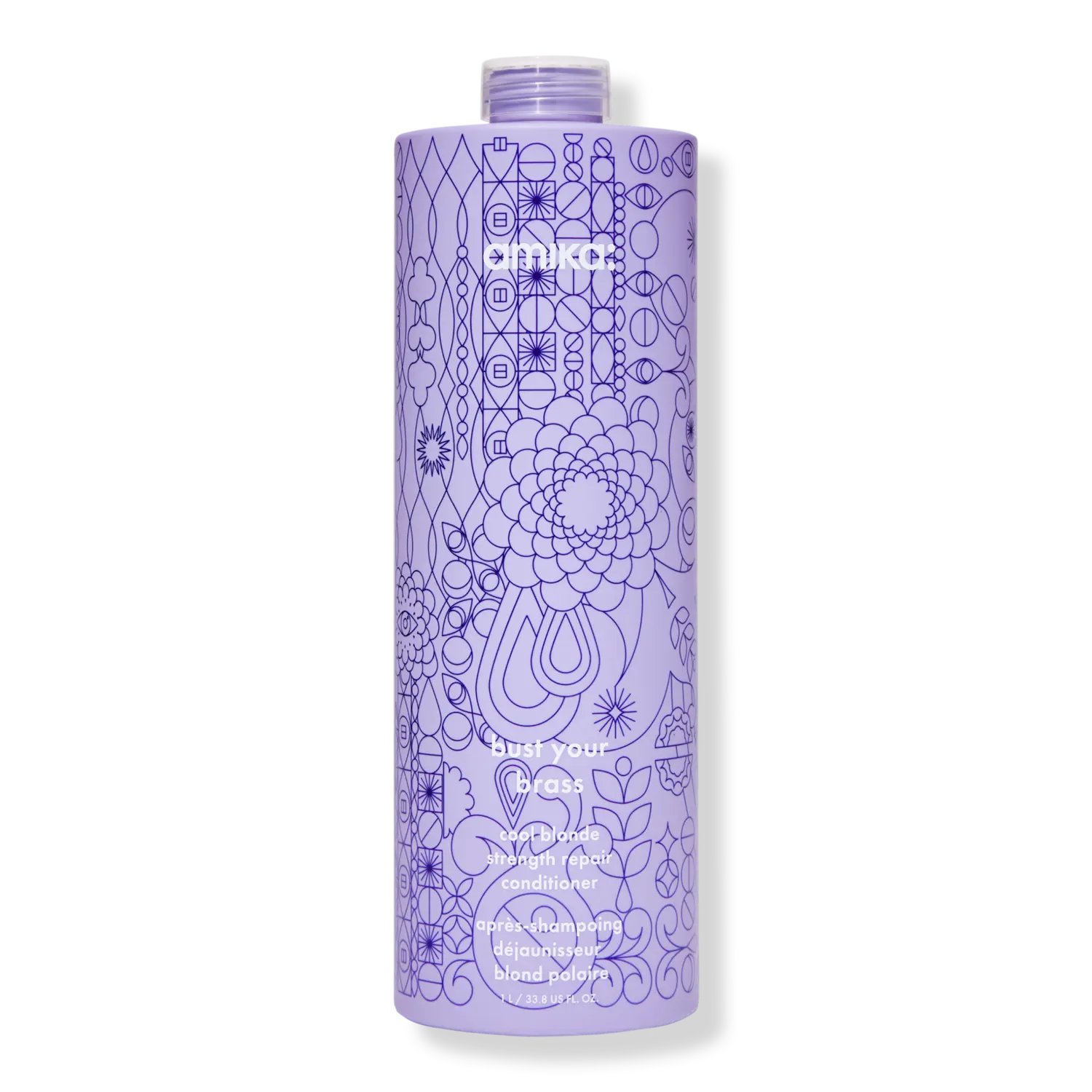 Кондиционер для восстановления волос Bust Your Brass Cool Blonde Strength Repair Conditioner amika, 33.8 oz
Кондиционер для восстановления волос Bust Your Brass Cool Blonde Strength Repair Conditioner amika, 33.8 oz