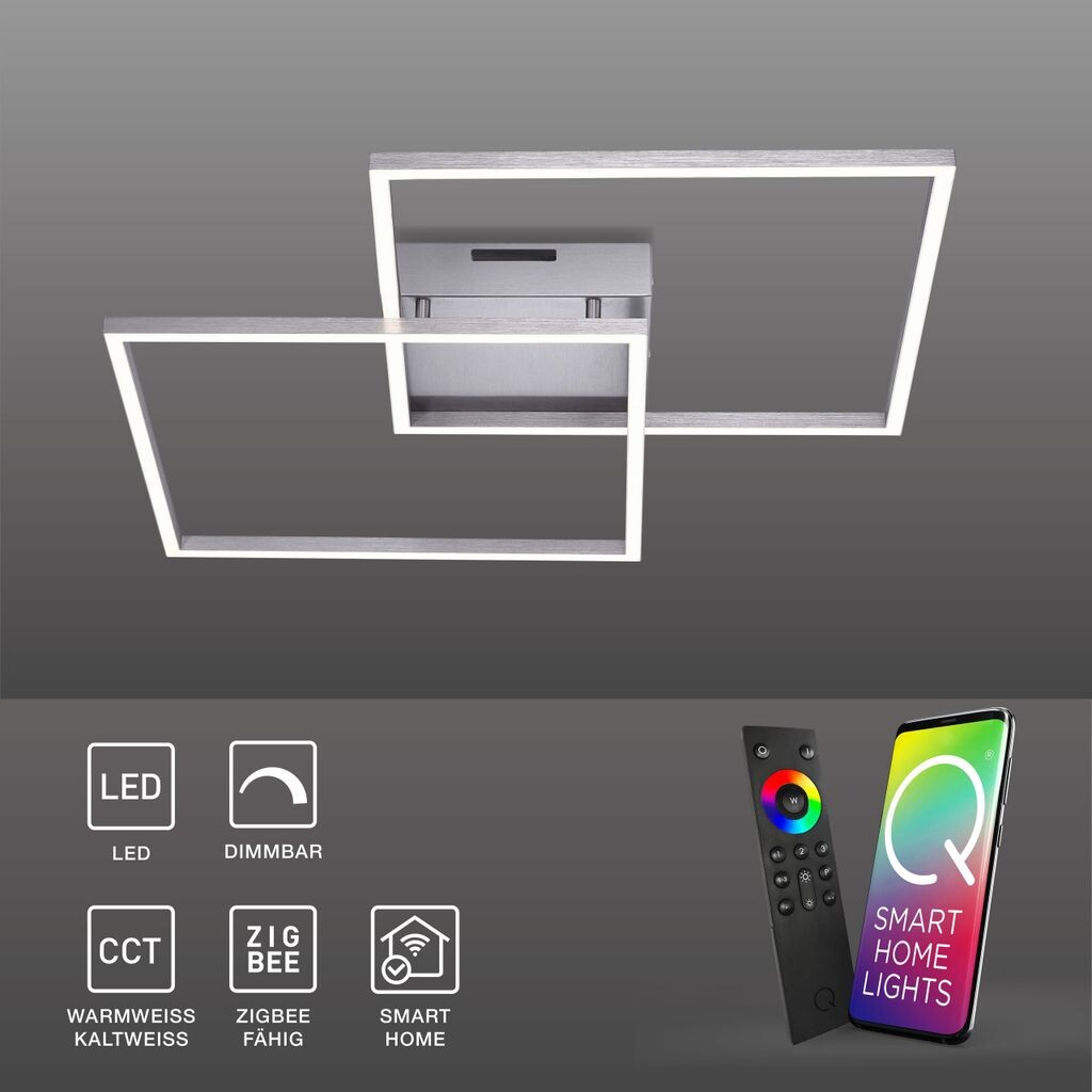 Светодиодный потолочный светильник Selltec Q - INIGO Smart Home CCT, изменение цвета света с регулируемой яркостью с помощью приложения дистанционного управления для гостиной, столовой, коридора 6429-55, 6430-55, серебро
Светодиодный потолочный светильник Selltec Q - INIGO Smart Home CCT, изменение цвета света с регулируемой яркостью с помощью приложения дистанционного управления для гостиной, столовой, коридора 6429-55, 6430-55, серебро