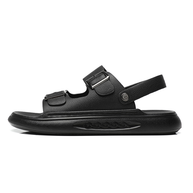 Пляжные сандалии мужские QIE, Black 
Пляжные сандалии мужские QIE, Black