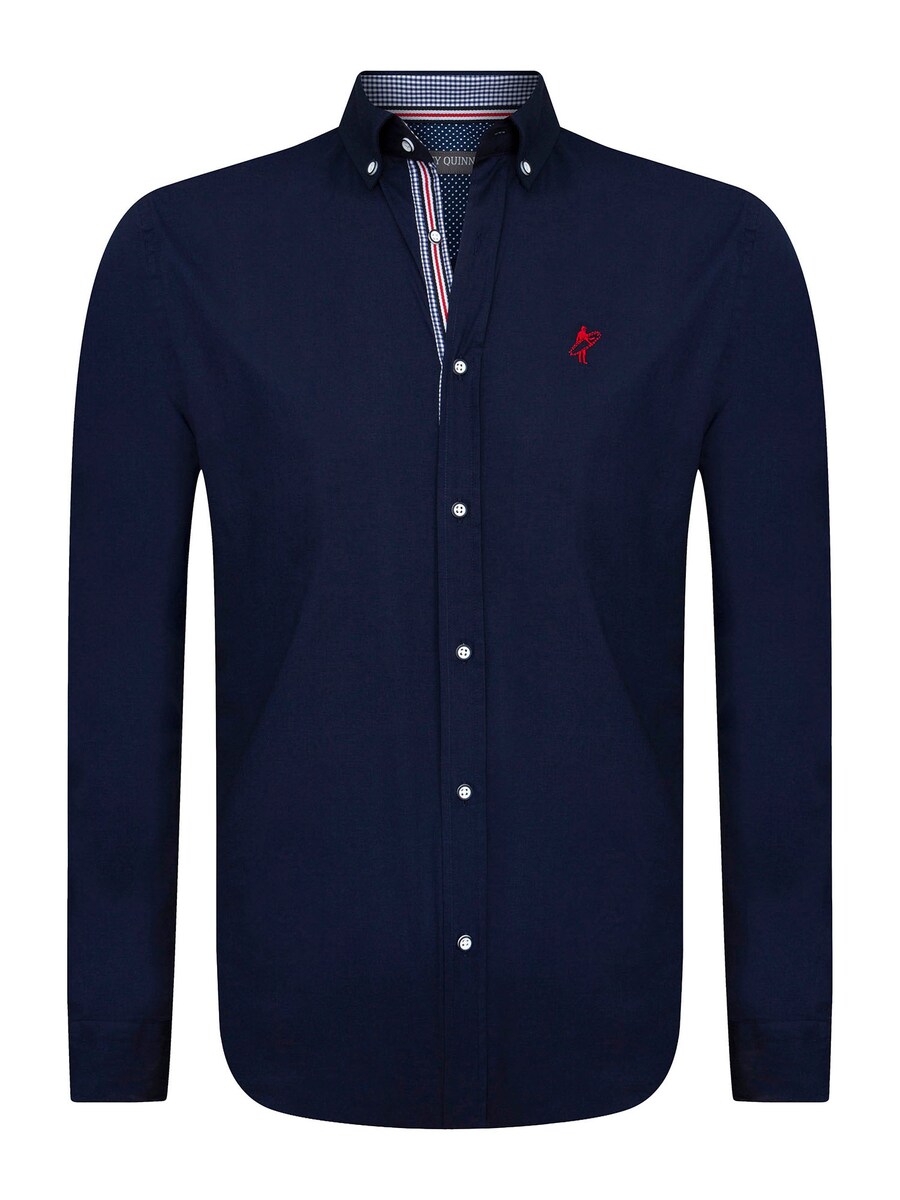 Рубашка на пуговицах классического кроя Jacey Quinn, темно-синий
Рубашка на пуговицах классического кроя Jacey Quinn, темно-синий