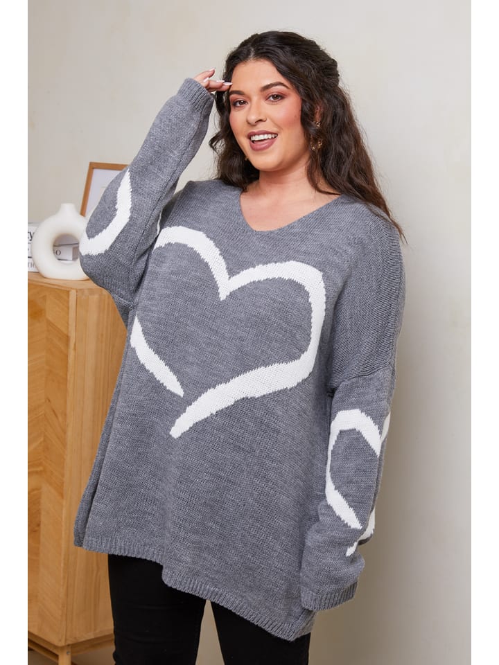 Пуловер Curvy Lady, серый
Пуловер Curvy Lady, серый