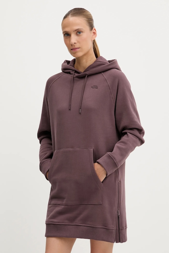 Хлопковое платье The North Face, бордовый
Хлопковое платье The North Face, бордовый