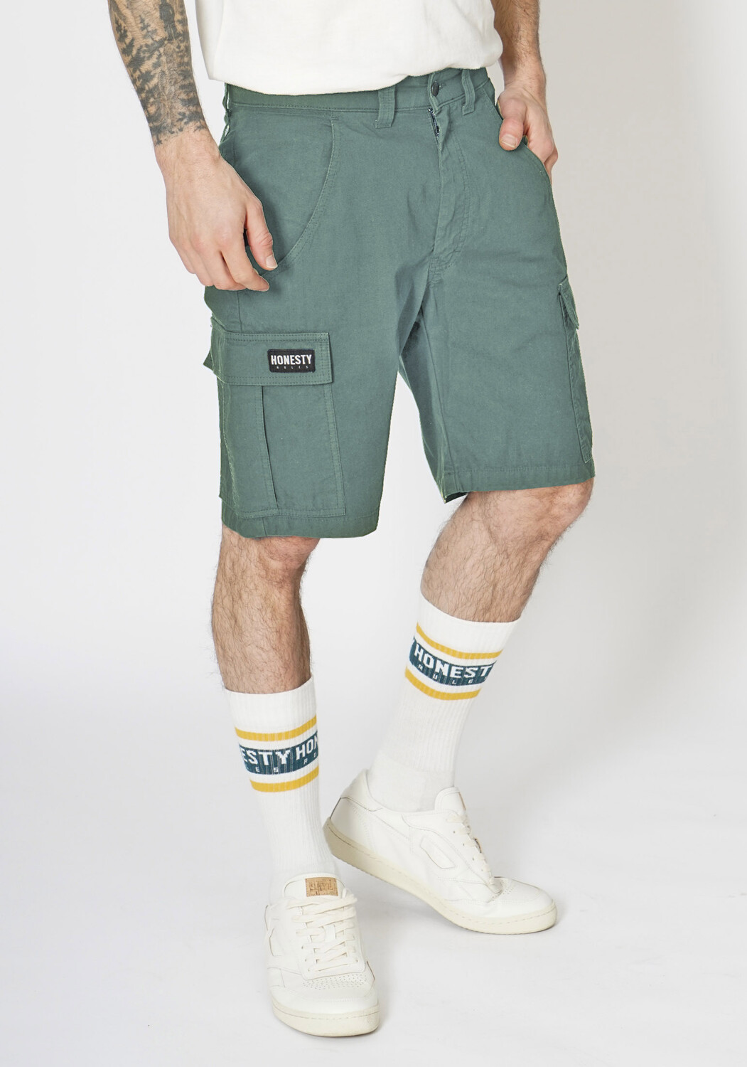 Тканевые шорты HONESTY RULES Hose Cargo, цвет sage
Тканевые шорты HONESTY RULES Hose Cargo, цвет sage