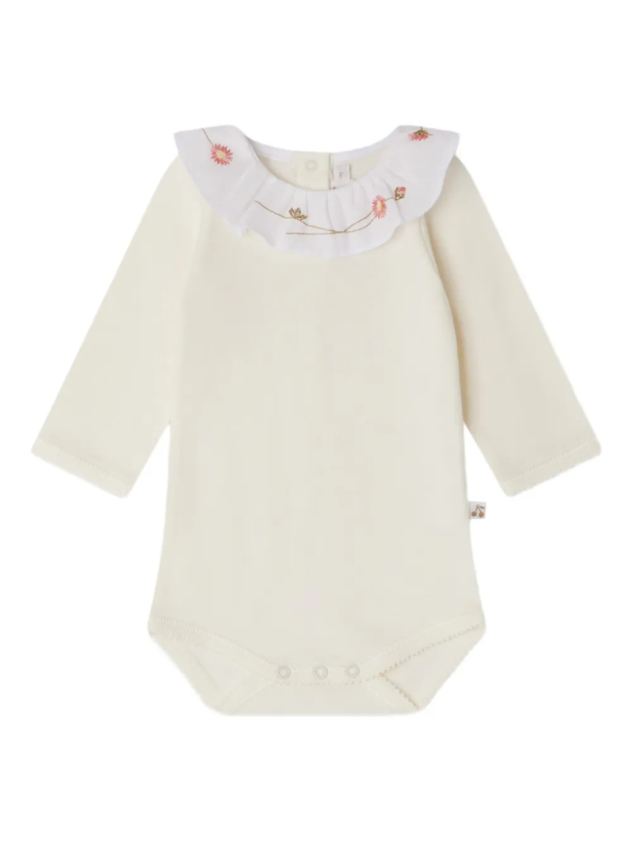 Боди Bonpoint June с вышитым воротником и воланами, нейтральный
Боди Bonpoint June с вышитым воротником и воланами, нейтральный