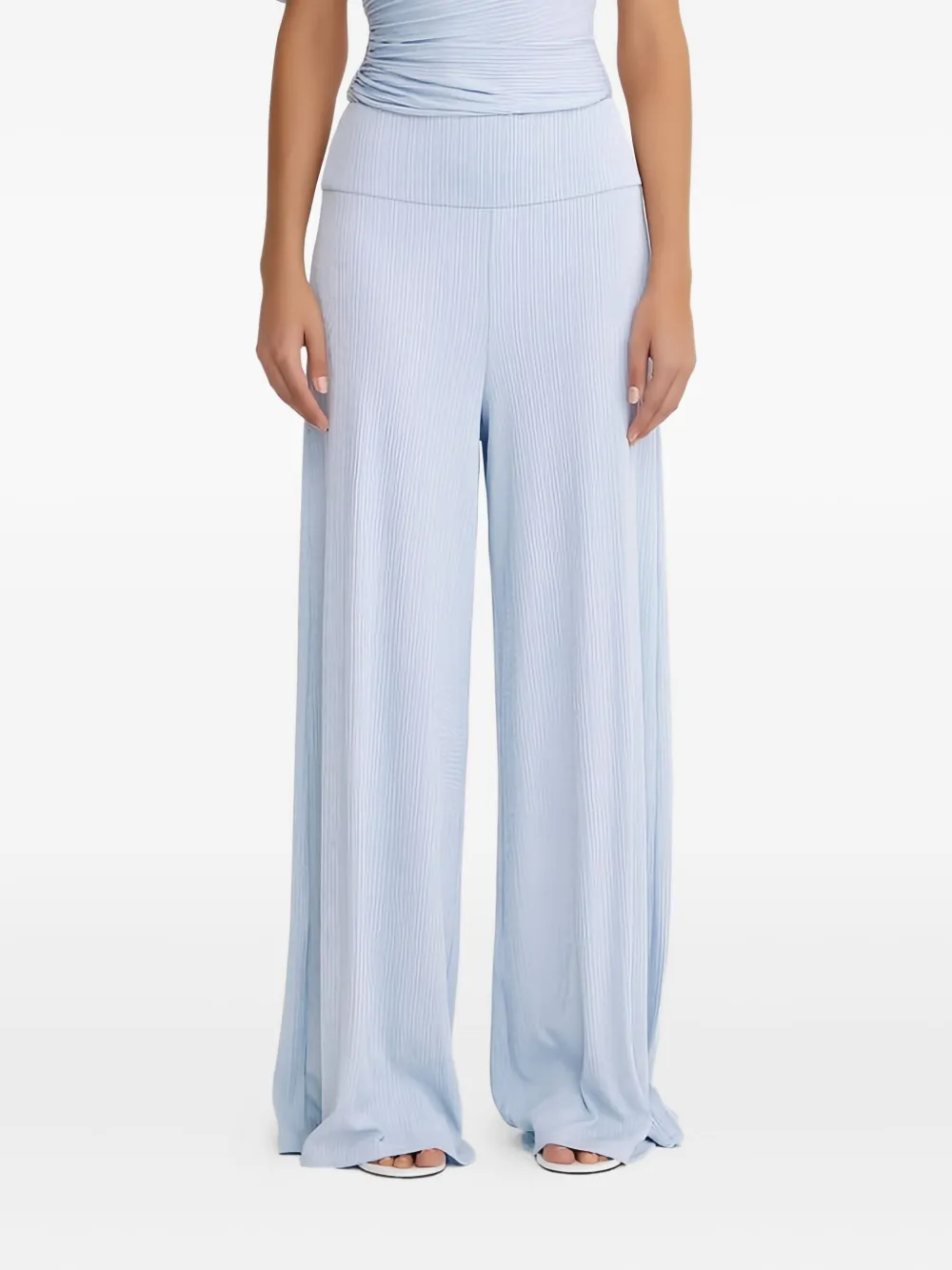 Текстурированные брюки широкого кроя SIGNIFICANT OTHER, синий
Текстурированные брюки широкого кроя SIGNIFICANT OTHER, синий