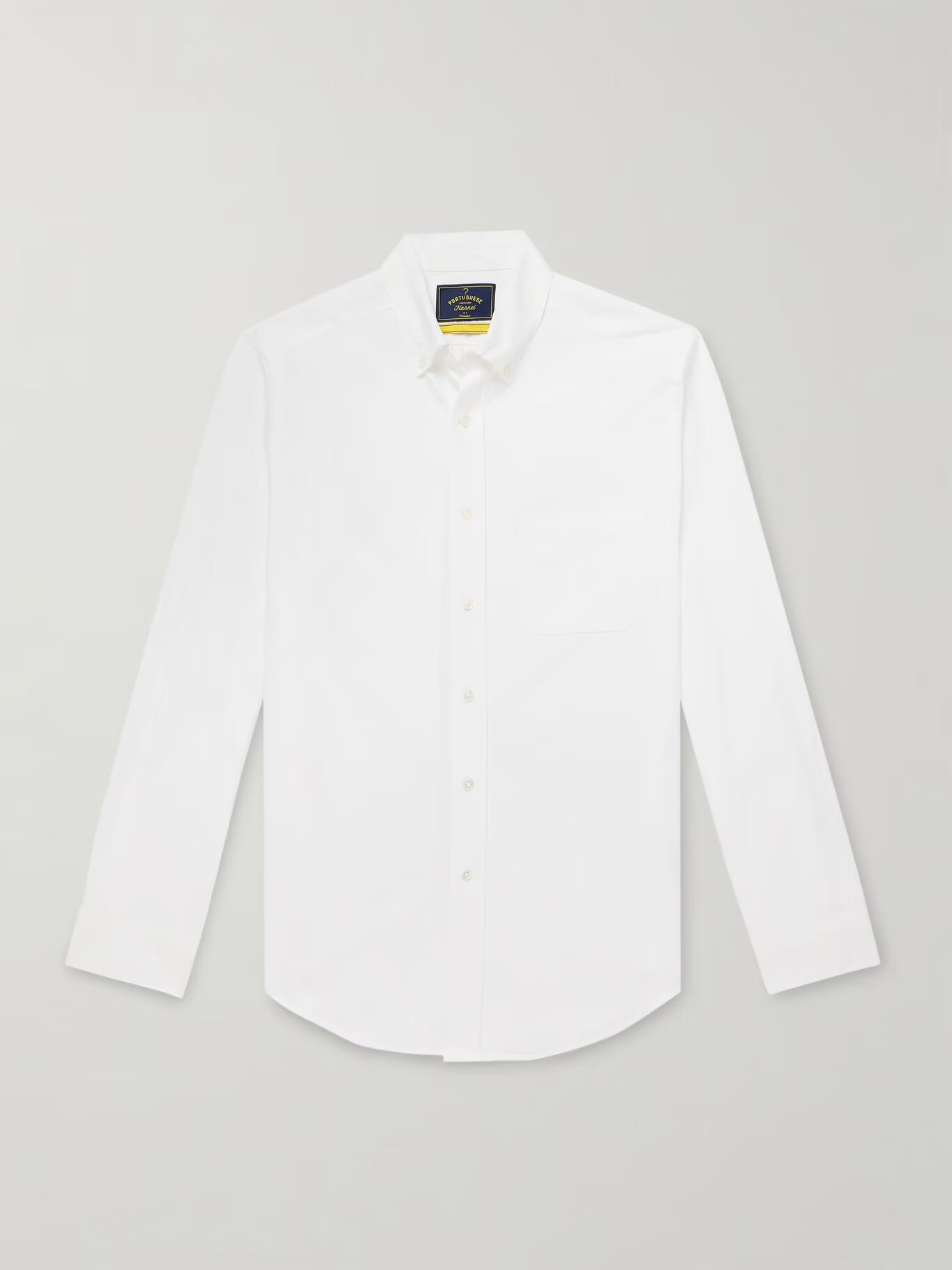 Рубашка Belavista из хлопка Оксфорд с воротником на пуговицах PORTUGUESE FLANNEL, белый
Рубашка Belavista из хлопка Оксфорд с воротником на пуговицах PORTUGUESE FLANNEL, белый