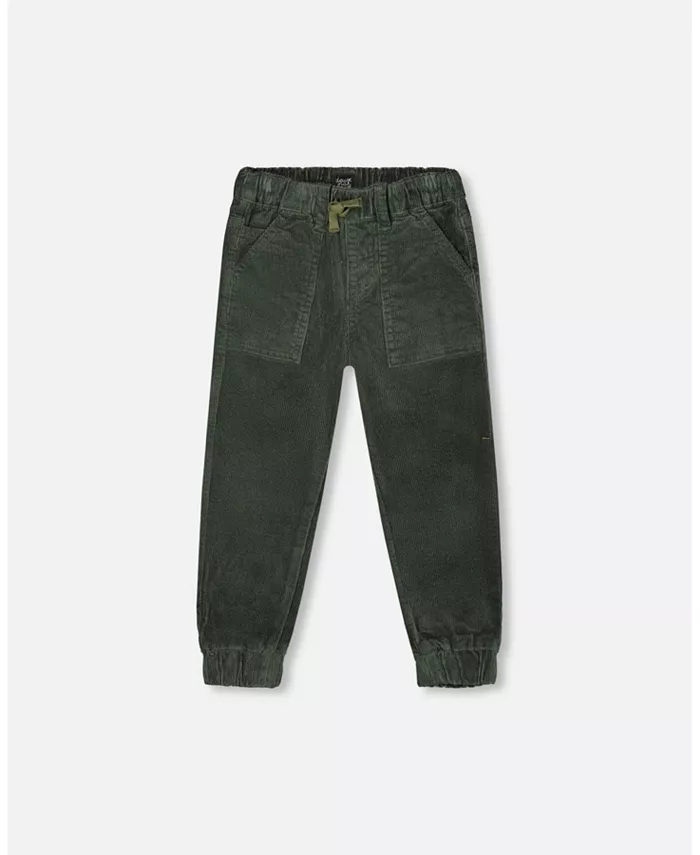 Брюки-джоггеры из эластичного вельвета для мальчиков, лесно-зелёные Deux par Deux, зеленый
Брюки-джоггеры из эластичного вельвета для мальчиков, лесно-зелёные Deux par Deux, зеленый