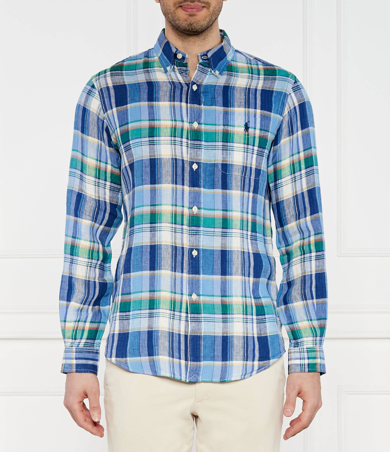 Льняная рубашка POLO RALPH LAUREN Custom fit, синий
Льняная рубашка POLO RALPH LAUREN Custom fit, синий