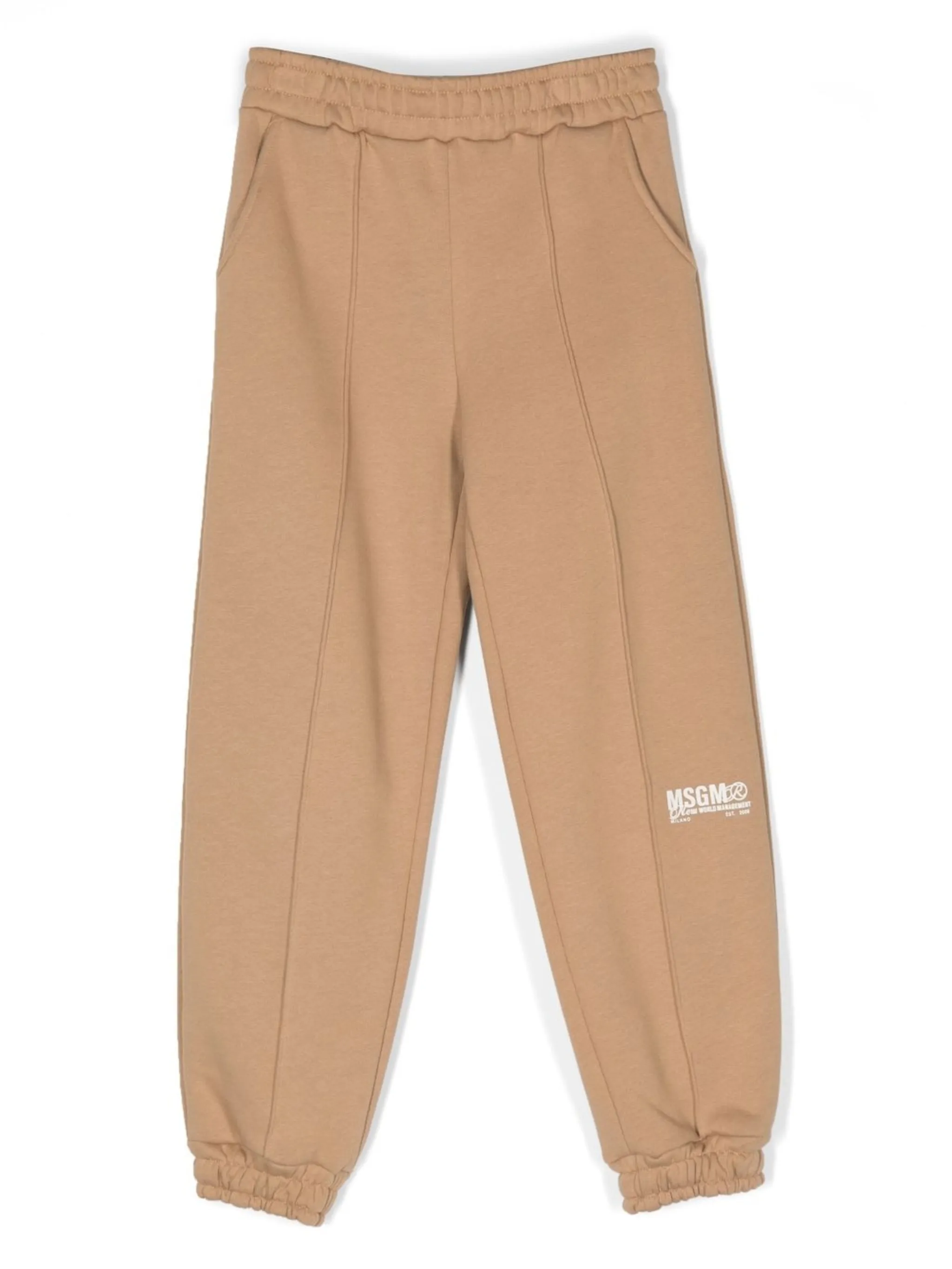 Спортивные брюки с логотипом Msgm Kids, бежево-коричневый
Спортивные брюки с логотипом Msgm Kids, бежево-коричневый